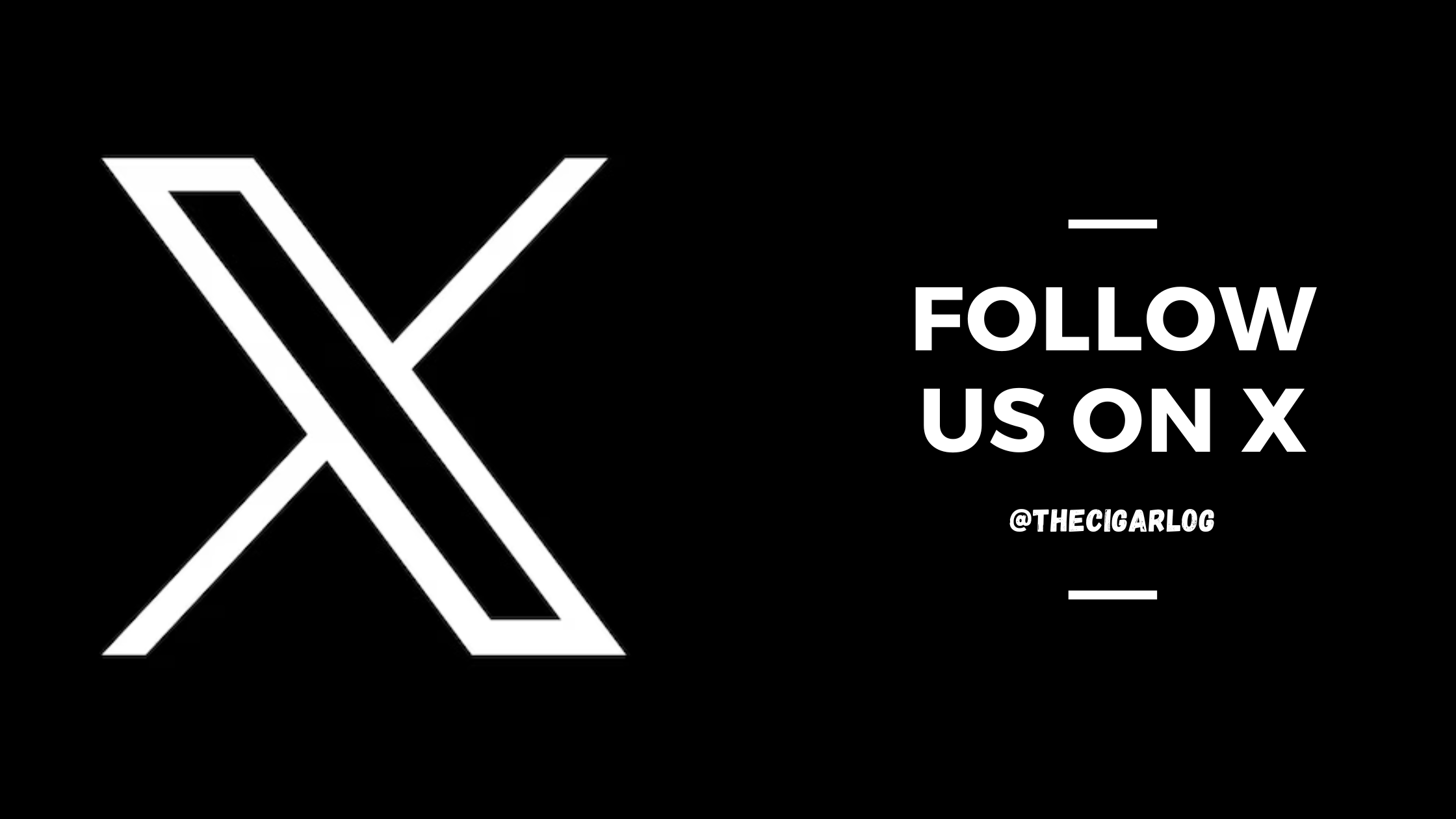 Follow us on X
